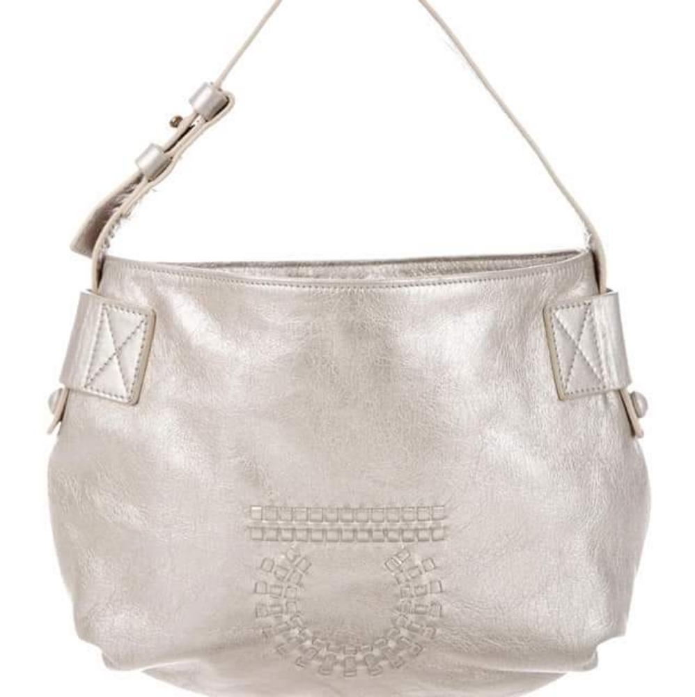 Metallic Ferragamo small bag